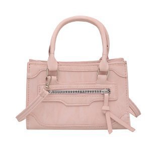 Damen stilvolle Handtasche mit dekorativem Reißverschluss Nord Taschen