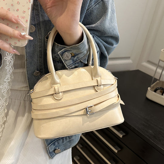 Damen Tragetasche mit eleganter Struktur und praktischem Reißverschluss Nord Taschen