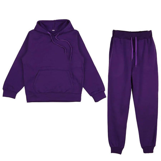 Unisex nan weiches Lounge-Set mit Oversize-Hoodie, taillenhoher Jogginghose und geripptem Knöchelabschluss Nord Taschen