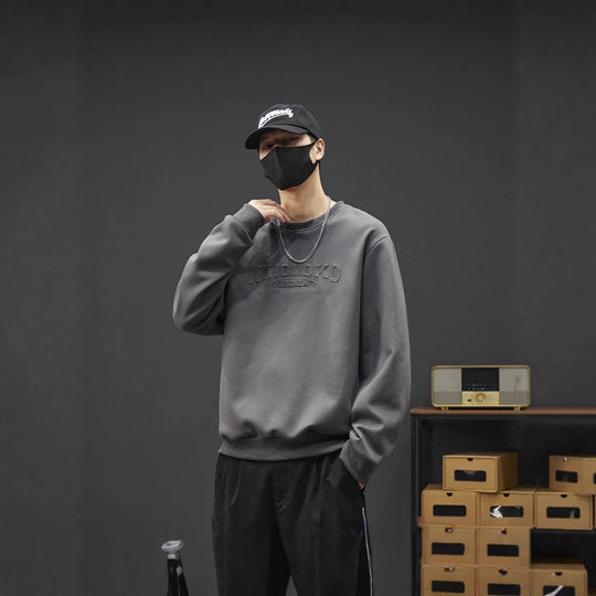 Herren Stylisches Sweatshirt Nord Taschen
