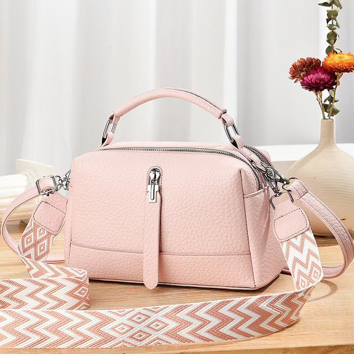 Damen Handtasche mit abnehmbarem, dekorativem Gurt Nord Taschen