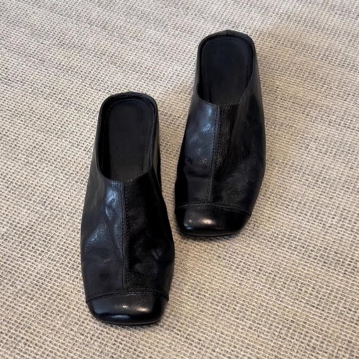 Damen Clogs aus hochwertigem Leder mit besonderem Design und komfortabler Passform