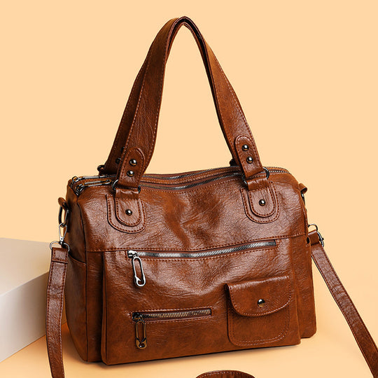 Damen Designer Umhängetasche mit mehreren Fächern und hochwertigem Kunstleder Nord Taschen