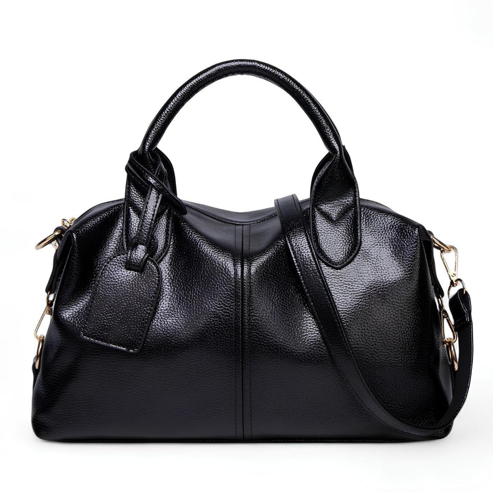 Nord Taschen | Textured Leather Shoulder Handbag