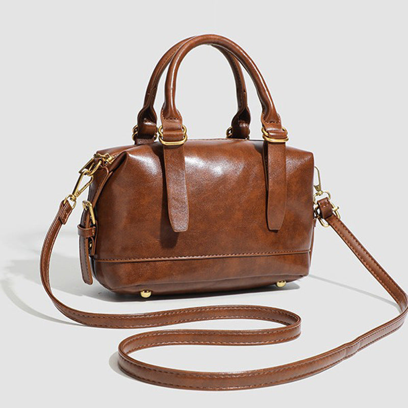 Damen elegante Henkeltasche mit strukturierter Oberfläche und praktischem Innenlayout Nord Taschen