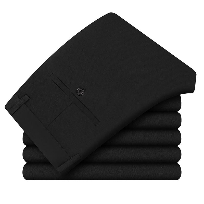 Herren Elegante Businesshose mit Stretch, Bügelfalte und Leistentasche Nord Taschen