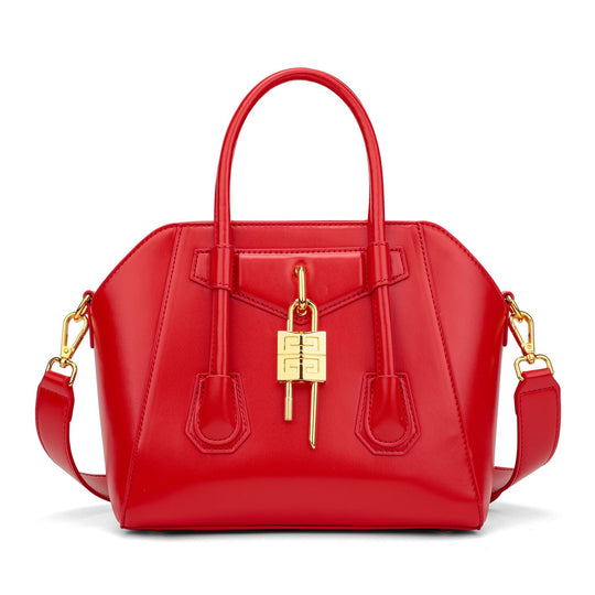 Damen Handtasche im modernen, strukturierten Design mit goldenen Akzenten Nord Taschen