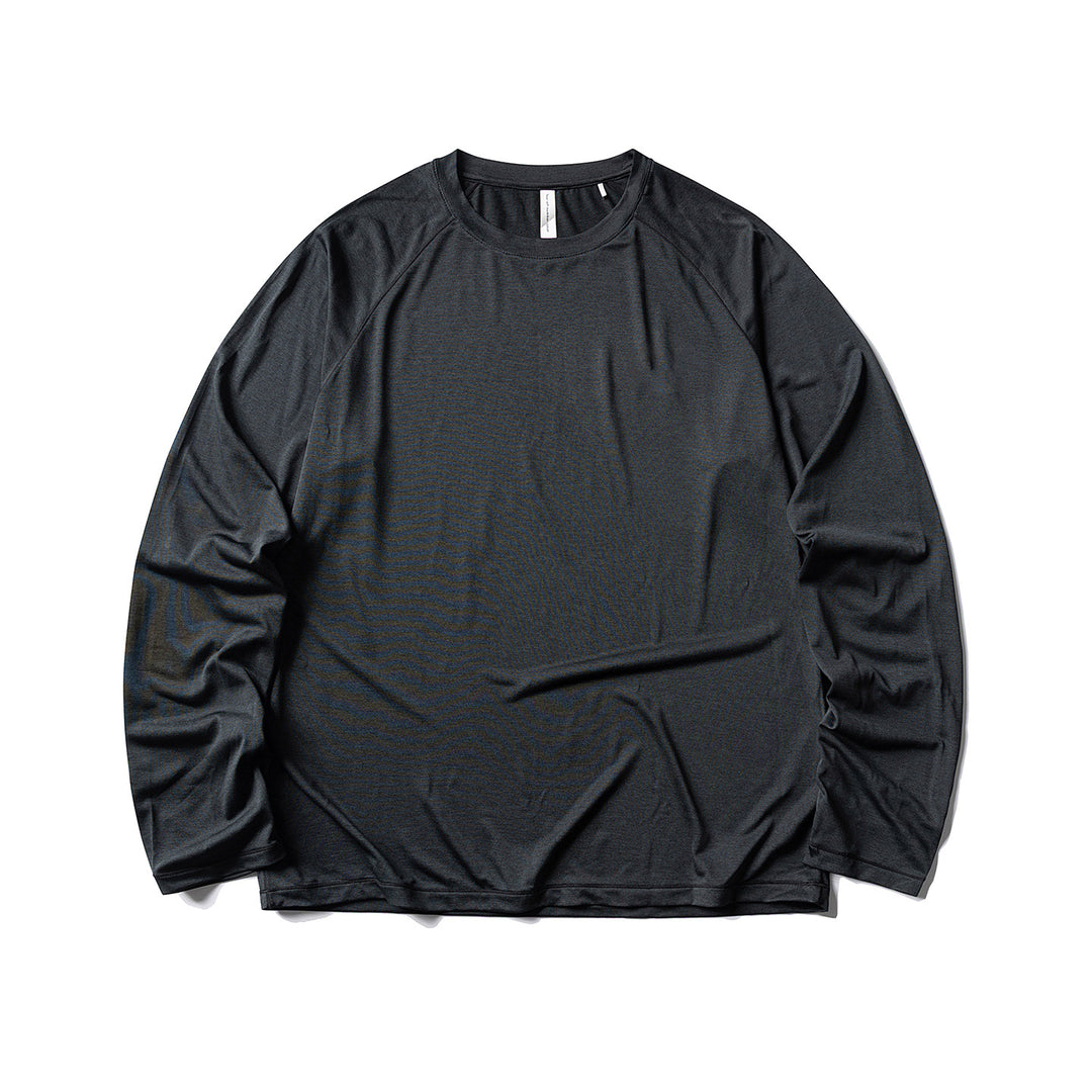 Unisex Langarmshirt aus leichtem Jersey mit Raglanärmeln Nord Taschen