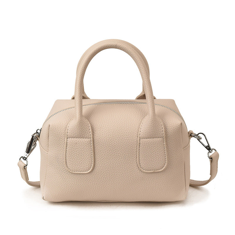Damen strukturierte Handtasche mit abnehmbarem Schulterriemen Nord Taschen