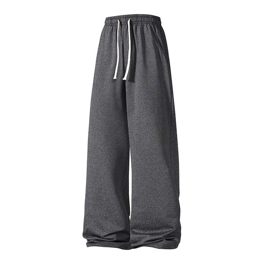 Damen Weite Palazzo-Hose mit elastischem Tunnelzugbund und fließender Satinoptik Nord Taschen