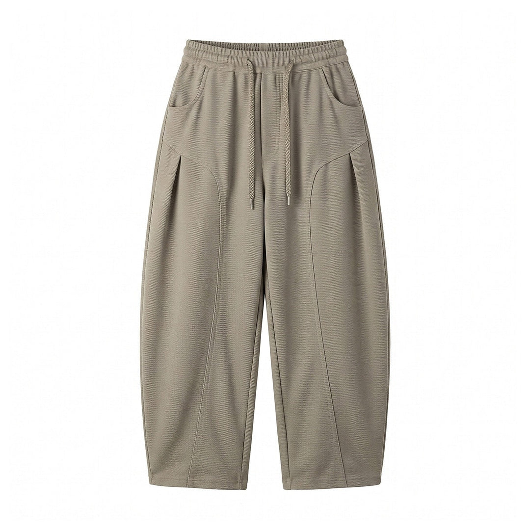 Damen Weite Cropped-Jogginghose Nord Taschen
