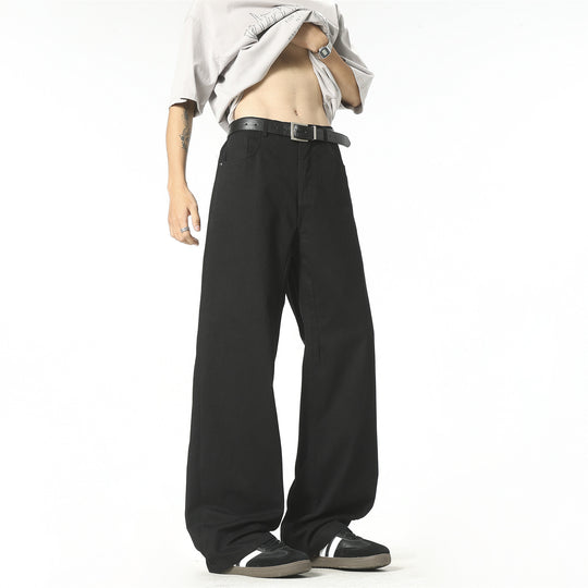 Damen Weitgeschnittene Hochtaillierte Stoffhose Nord Taschen