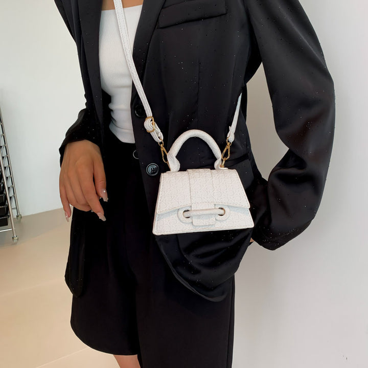 Damen elegante Umhängetasche mit kunstvollem geflochtenem Design Nord Taschen