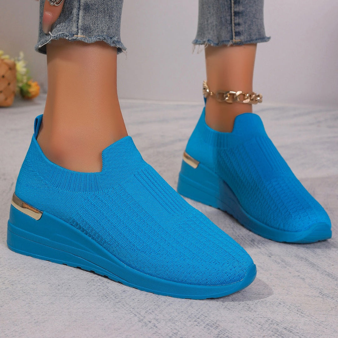 Damen atmungsaktive Slip-On Sneakers mit komfortabler Dämpfung - Vittorelli