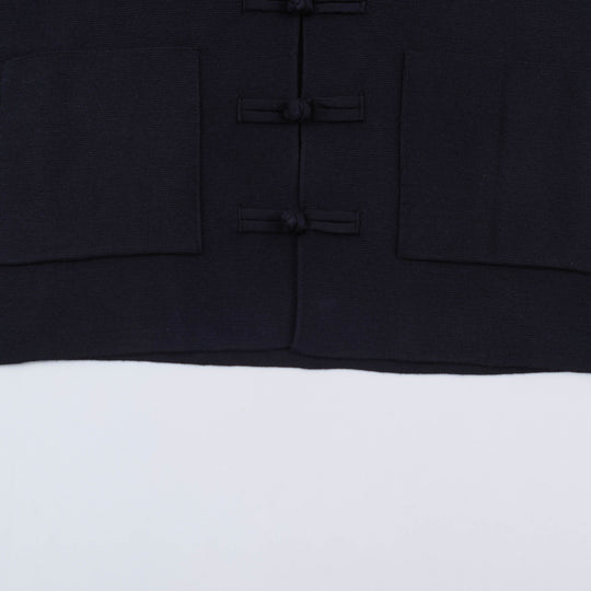 Damen Kurzjacke mit Froschverschlüssen und aufgesetzten Taschen Nord Taschen