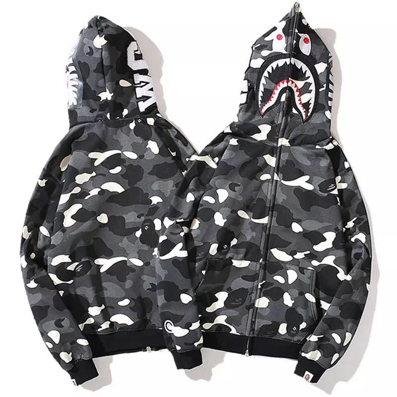 Damen Kapuzenjacke mit modernem Camouflage-Design und hochwertiger Baumwollmischung