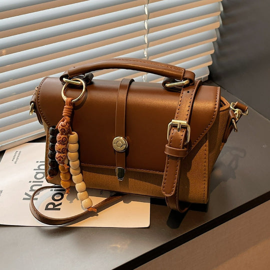 Damen elegante Umhängetasche mit herausnehmbarem Anhänger Nord Taschen