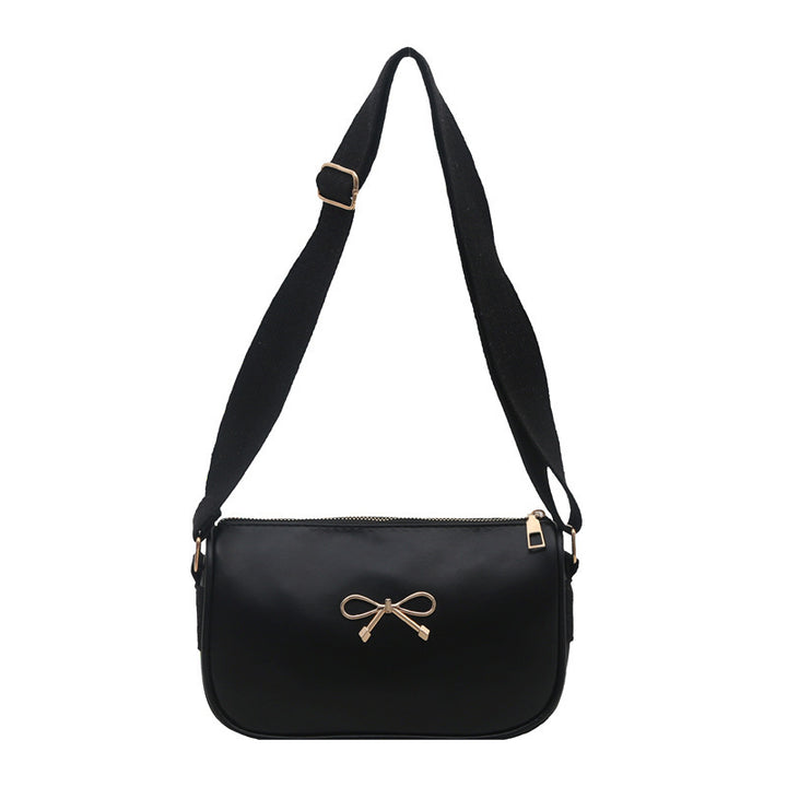 Damen modische Umhängetasche mit elegantem Schleifenakzent Nord Taschen