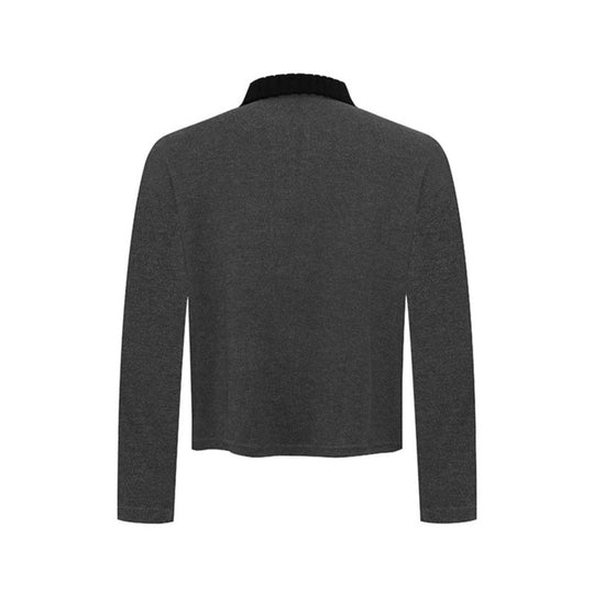 Damen Langarm-Poloshirt mit Halbzip, Kontrastschultern und Knopfmanschetten Nord Taschen