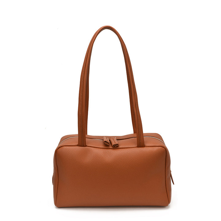 Damen elegante Handtasche mit strukturiertem Leder und praktischen Fächern Nord Taschen