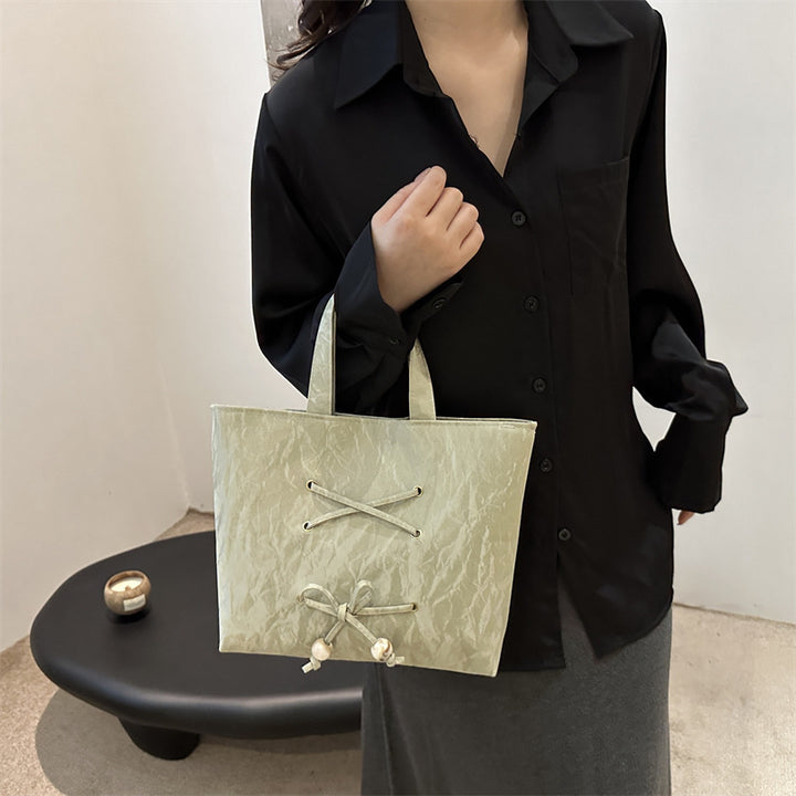 Damen modische Einkaufstasche mit kreativen Verschlussdetails Nord Taschen