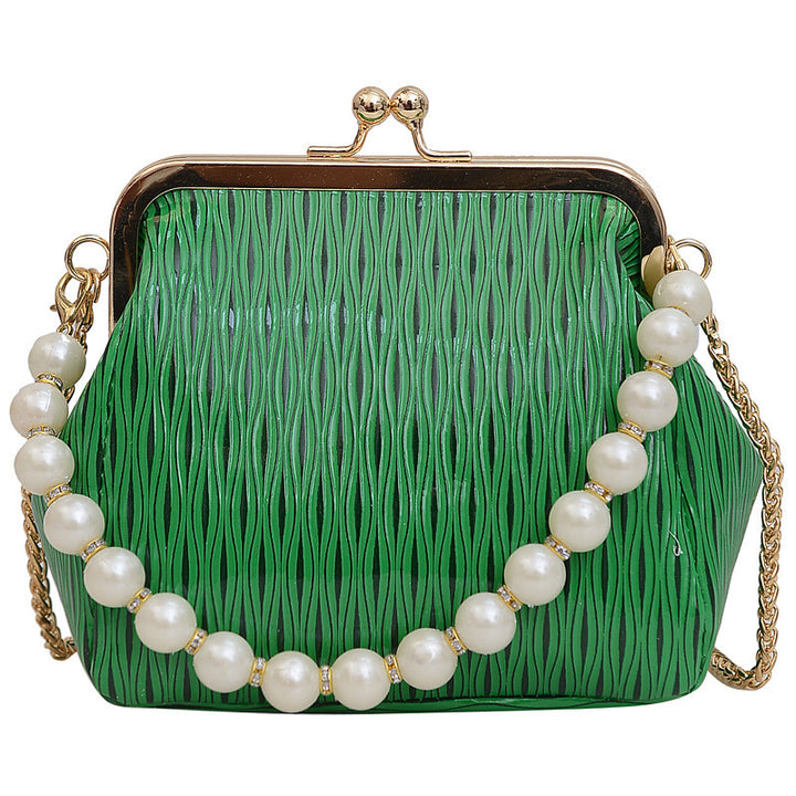 Damen elegante Handtasche mit Perlenakzenten Nord Taschen