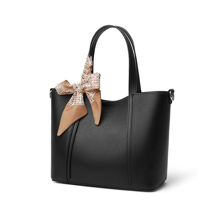 Damen Handtasche mit modischem Halstuch Nord Taschen