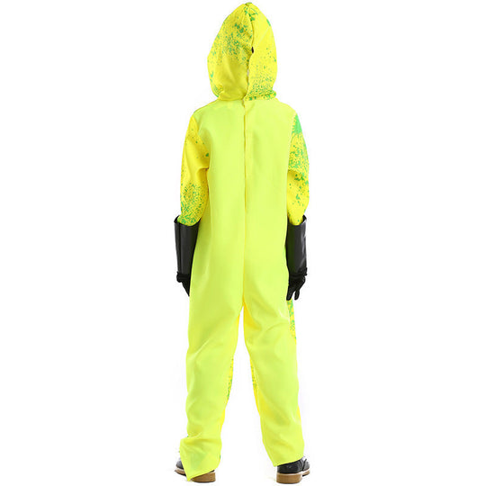 Unisex Sicherheitsanzug mit Kapuze und Gasmaske Nord Taschen