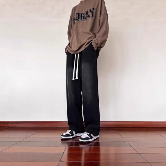 Damen Lässige Weitbein-Hose Nord Taschen