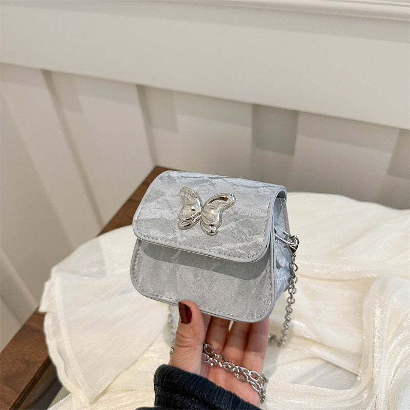 Damen Mini-Handtasche mit Schmetterlings-Detail Nord Taschen