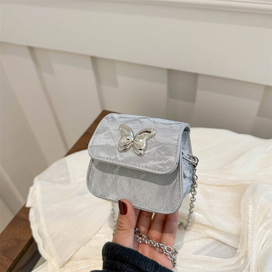 Damen Mini-Handtasche mit Schmetterlings-Detail Nord Taschen
