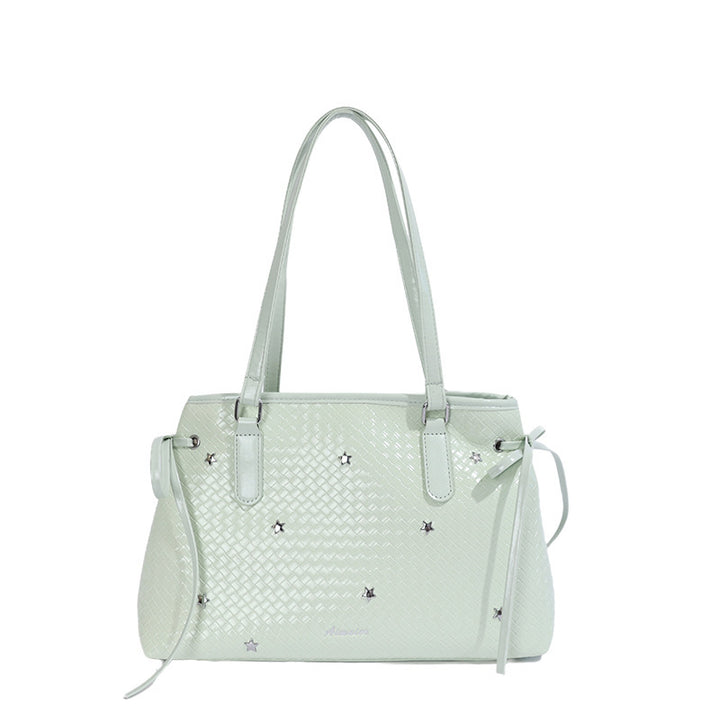 Damen Designer Handtasche mit verspieltem Anhänger und strukturiertem Obermaterial Nord Taschen