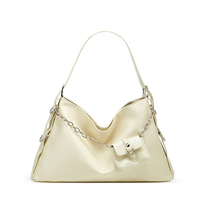 Damen Hobo-Tasche mit elegantem Kettenakzent und geräumigem Innenraum Nord Taschen