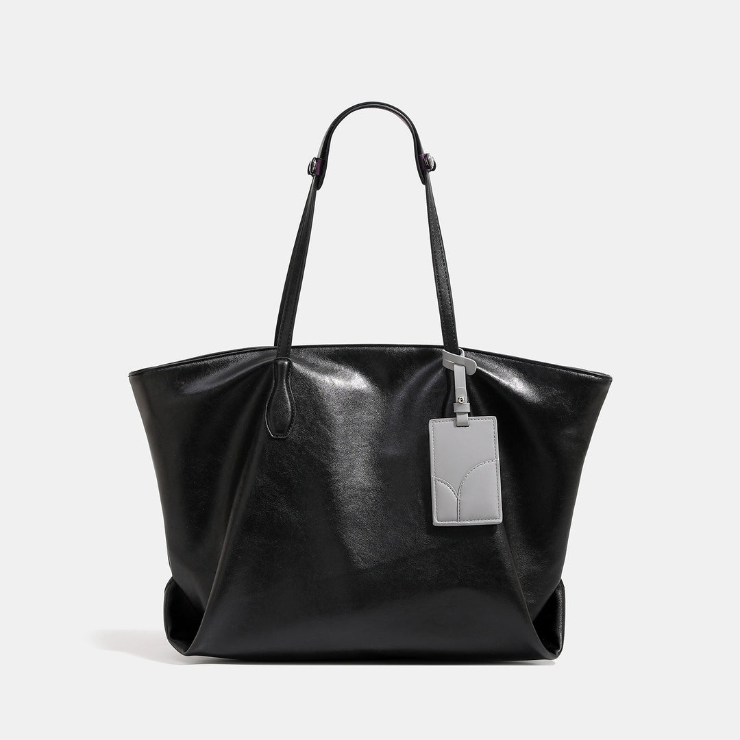 Damen hochwertige Tote-Tasche aus weichem Kunstleder mit strukturiertem Design Nord Taschen