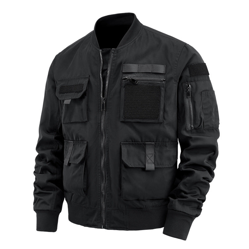 Men's  tactical multi-pocket flight bomber jacket Nord Taschen