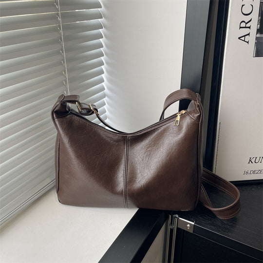 Damen stilvolle Schultertasche mit modernem Design und praktischen Fächern Nord Taschen