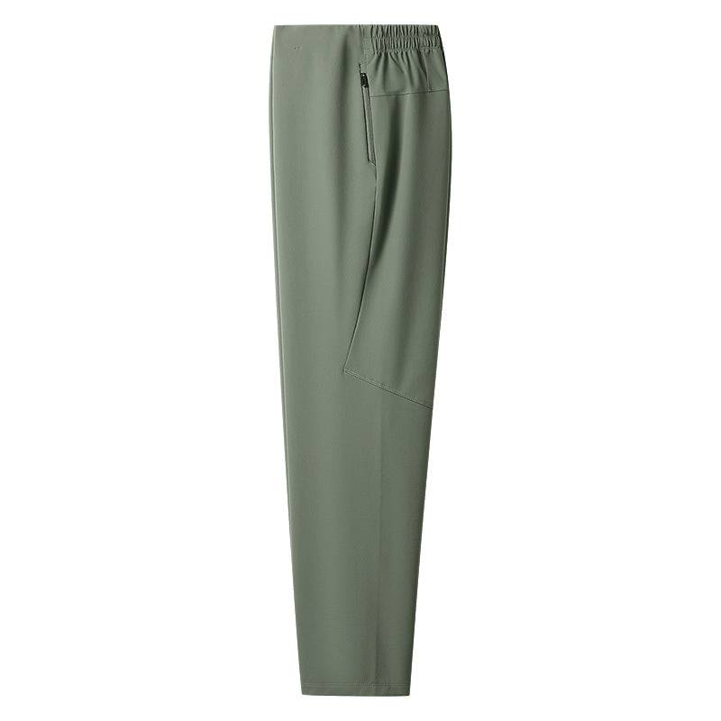 Damen Stretch-Outdoorhose mit elastischem Bund, Reißverschlusstaschen und geradem Schnitt Nord Taschen