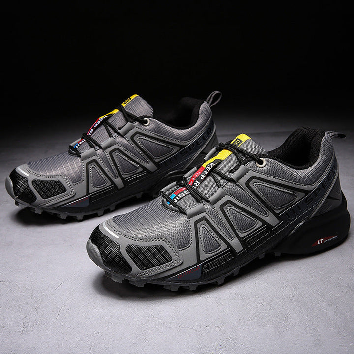 Damen leichte Trailrunning-Schuhe mit wasserdichtem Obermaterial und rutschfester Sohle