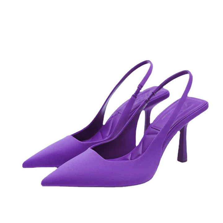 Damen Sling-Pumps mit eleganter Spitze und verstellbarem Riemen