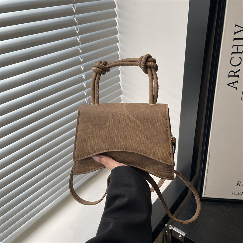 Damen Umhängetasche im minimalistischen Stil mit einzigartigem Verschluss Nord Taschen