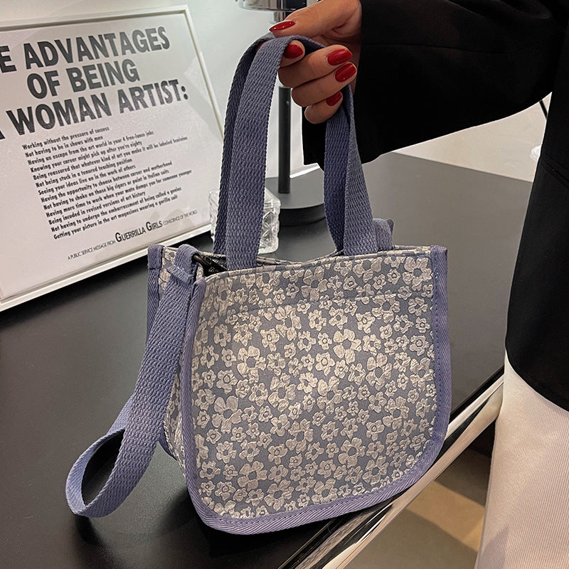Damen Stofftasche mit floralem Design Nord Taschen
