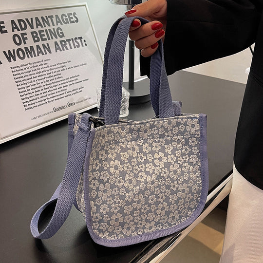 Damen Stofftasche mit floralem Design Nord Taschen