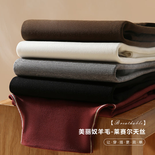 Damen Slim-Fit Rollkragen-Feinstrickshirt mit langem Arm Nord Taschen