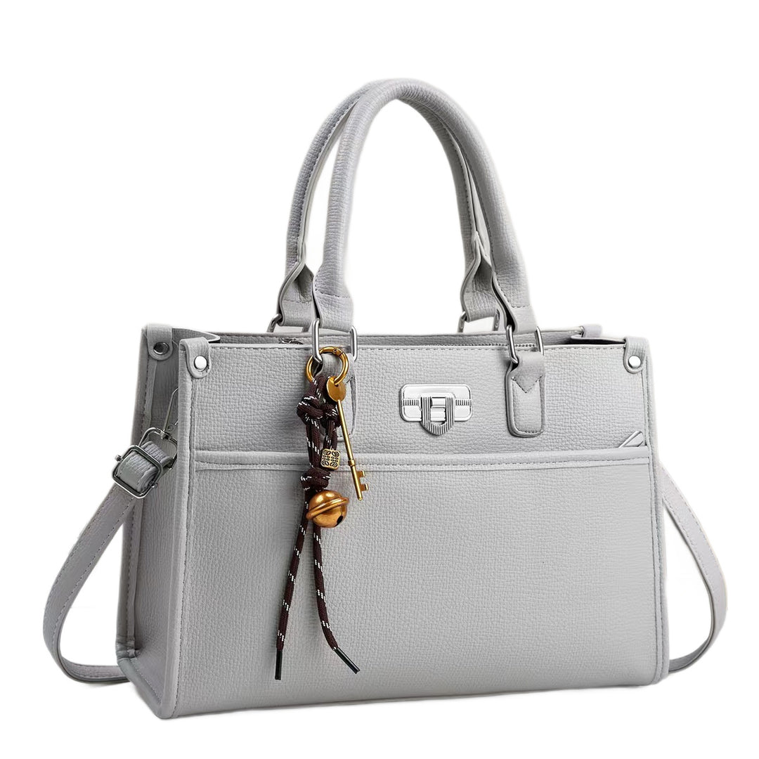 Damen Handtasche mit strukturiertem Design und abnehmbarem Tragegurt Nord Taschen