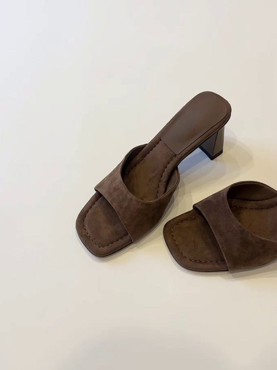 Damen Blockabsatz-Sandalen mit elegantem Riemen und weichem Fußbett Nord Taschen