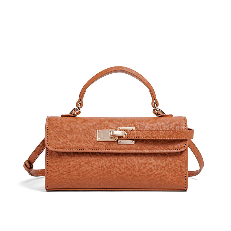 Damen Umhängetasche mit kunstvollem geflochtenem Design und goldenen Akzenten Nord Taschen
