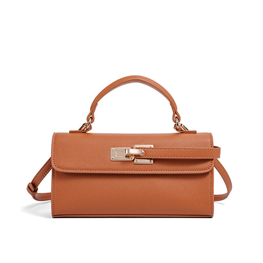 Damen Umhängetasche mit kunstvollem geflochtenem Design und goldenen Akzenten Nord Taschen
