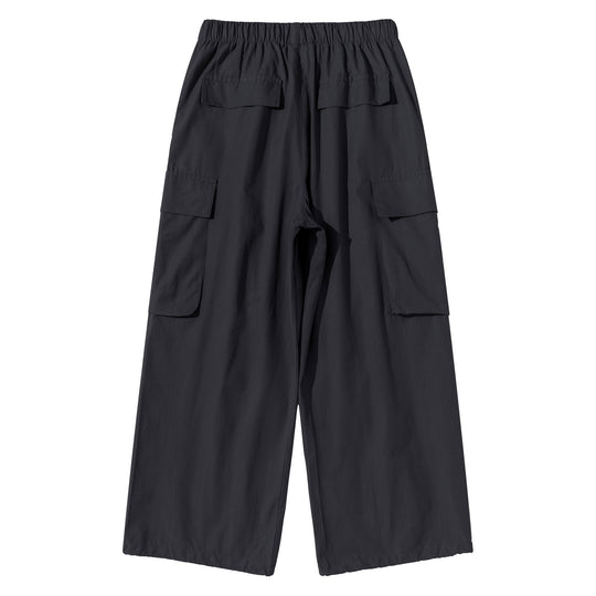 Damen Culotte-Cargo Bermudas im Utility-Look mit elastischem Tunnelzugbund und großen Pattentaschen Nord Taschen