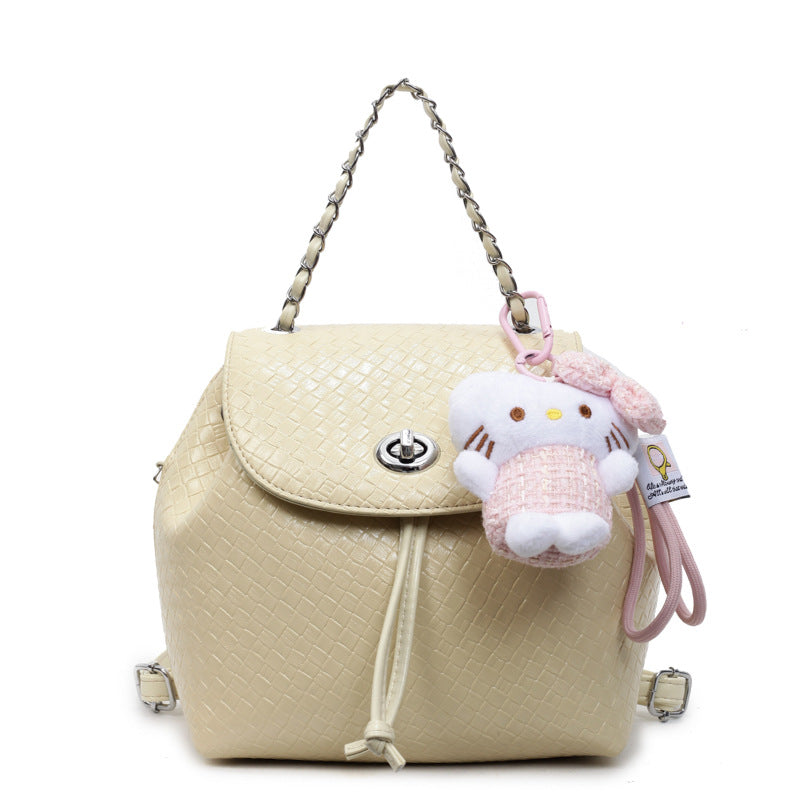 Damen Rucksacktasche mit süßem Anhänger Nord Taschen