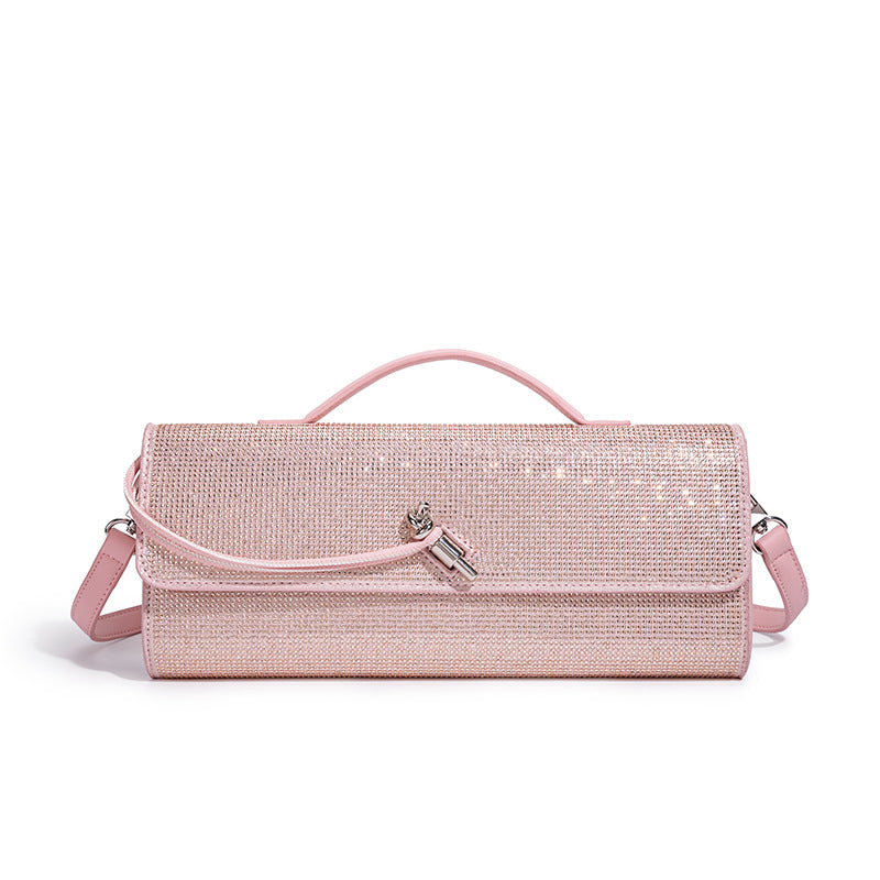 Damen Clutch mit glitzerndem Strass Nord Taschen